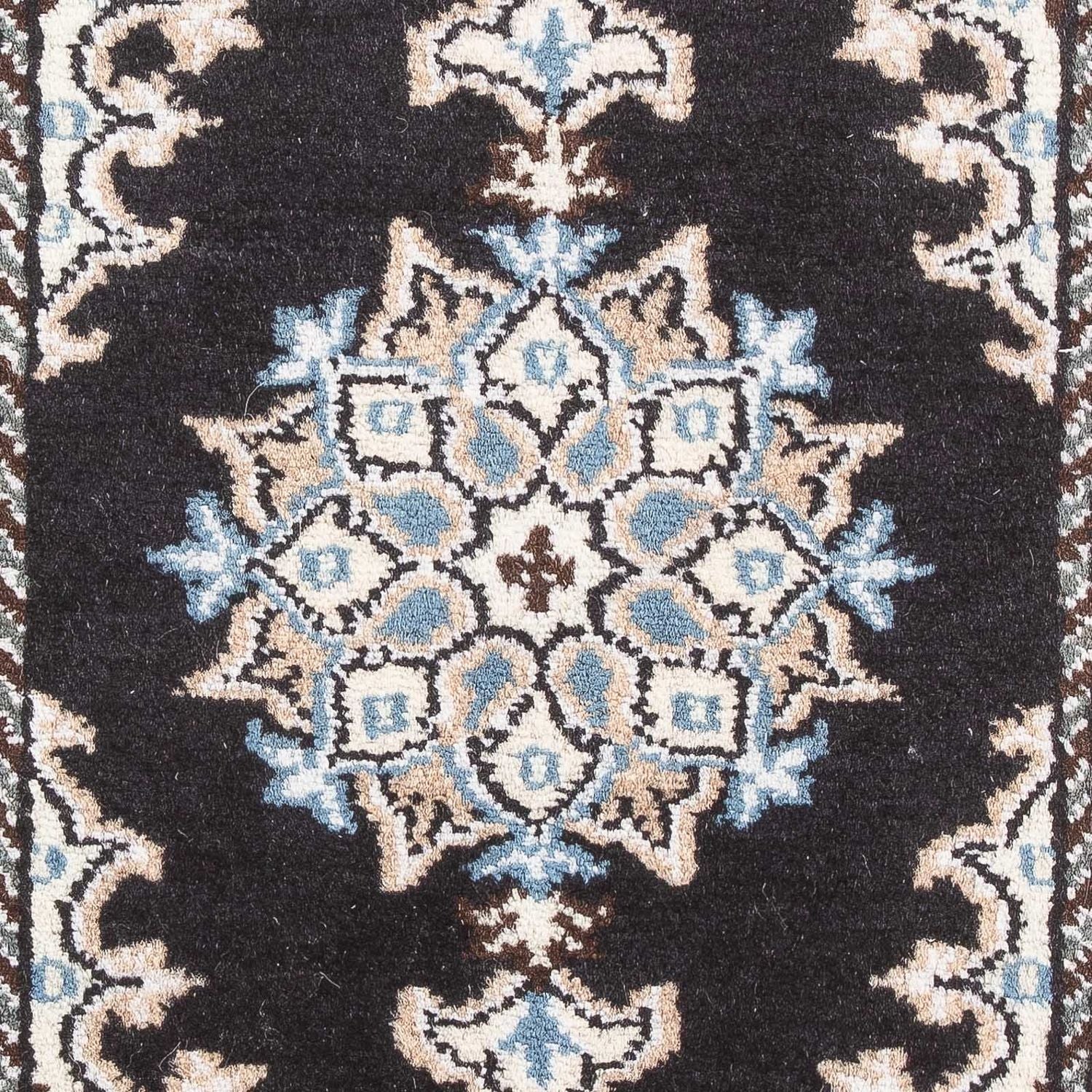 Perserteppich - Nain - 60 x 40 cm - dunkelblau
