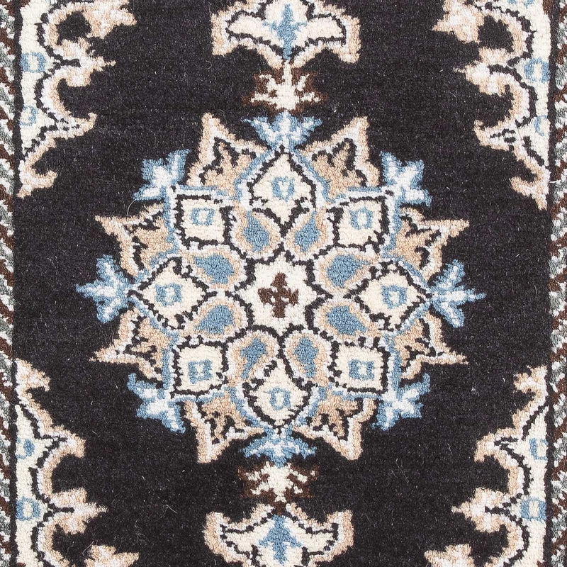 Perserteppich - Nain - 60 x 40 cm - dunkelblau