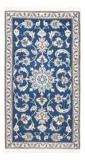 Läufer Perser - Nain - 156 x 71 cm - blau