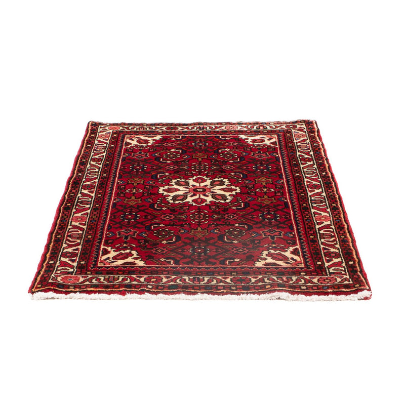 Perserteppich - Nomadic - 128 x 82 cm - dunkelrot