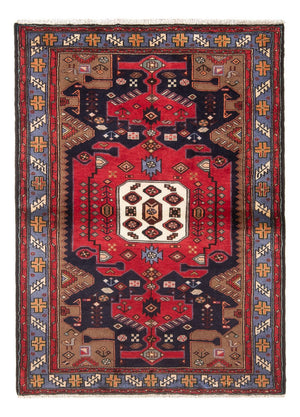 Perserteppich - Nomadic - 161 x 110 cm - dunkelblau