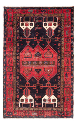 Perserteppich - Nomadic - 225 x 144 cm - dunkelblau