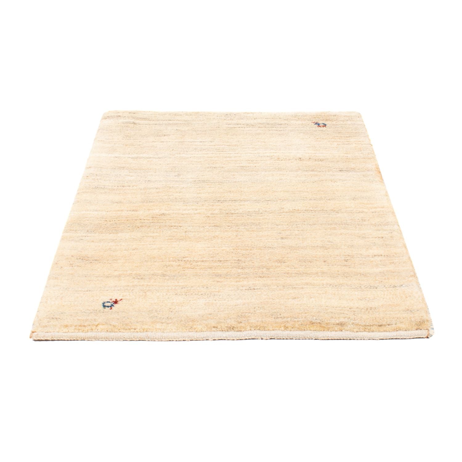 Gabbeh Teppich - Perser - 127 x 83 cm - naturweiß