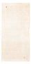 Gabbeh Teppich - Perser - 146 x 73 cm - naturweiß