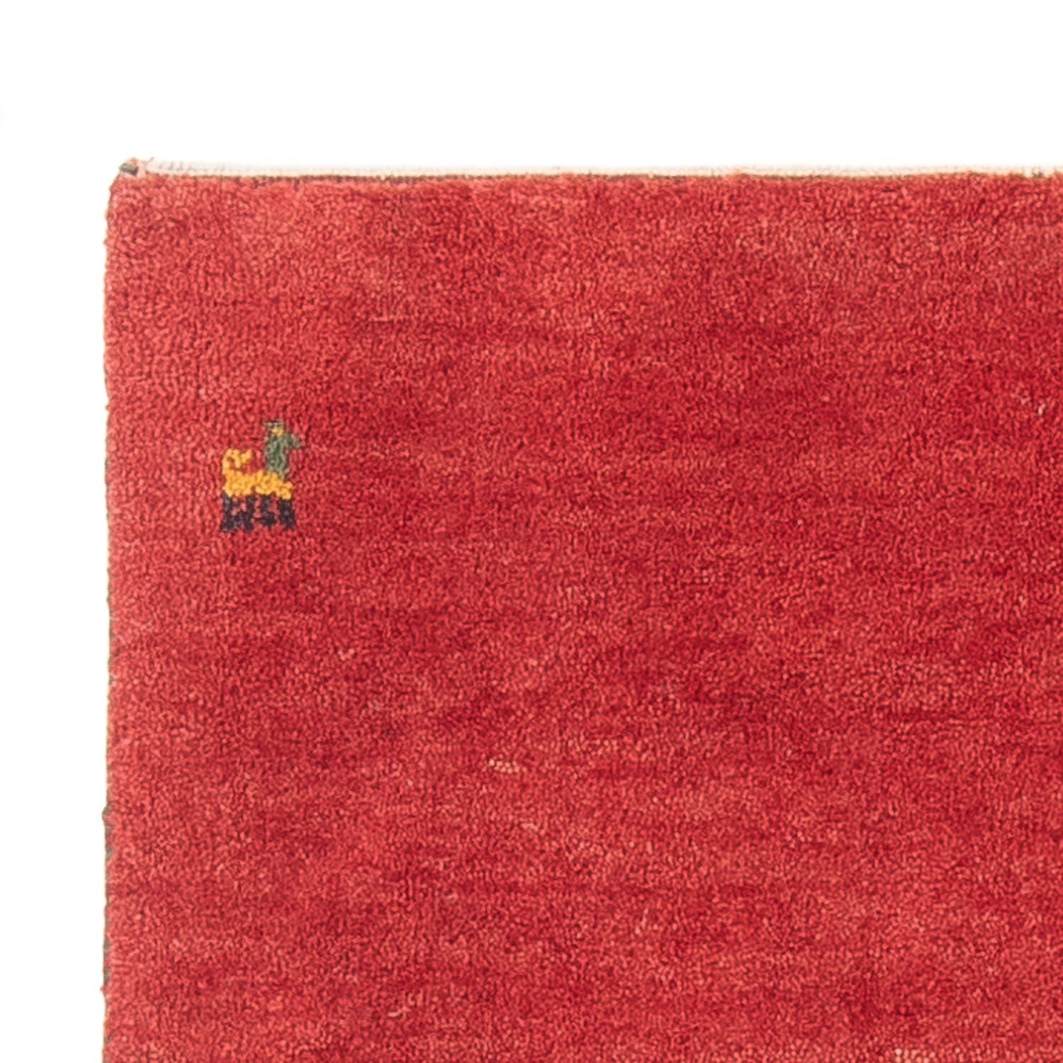 Gabbeh Teppich - Perser - 123 x 76 cm - rot