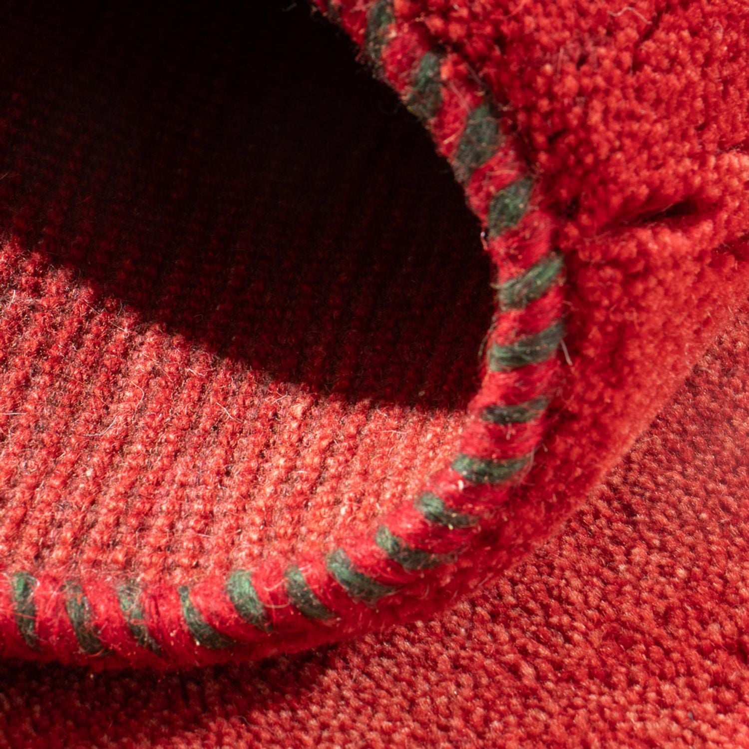 Gabbeh Teppich - Perser - 123 x 76 cm - rot