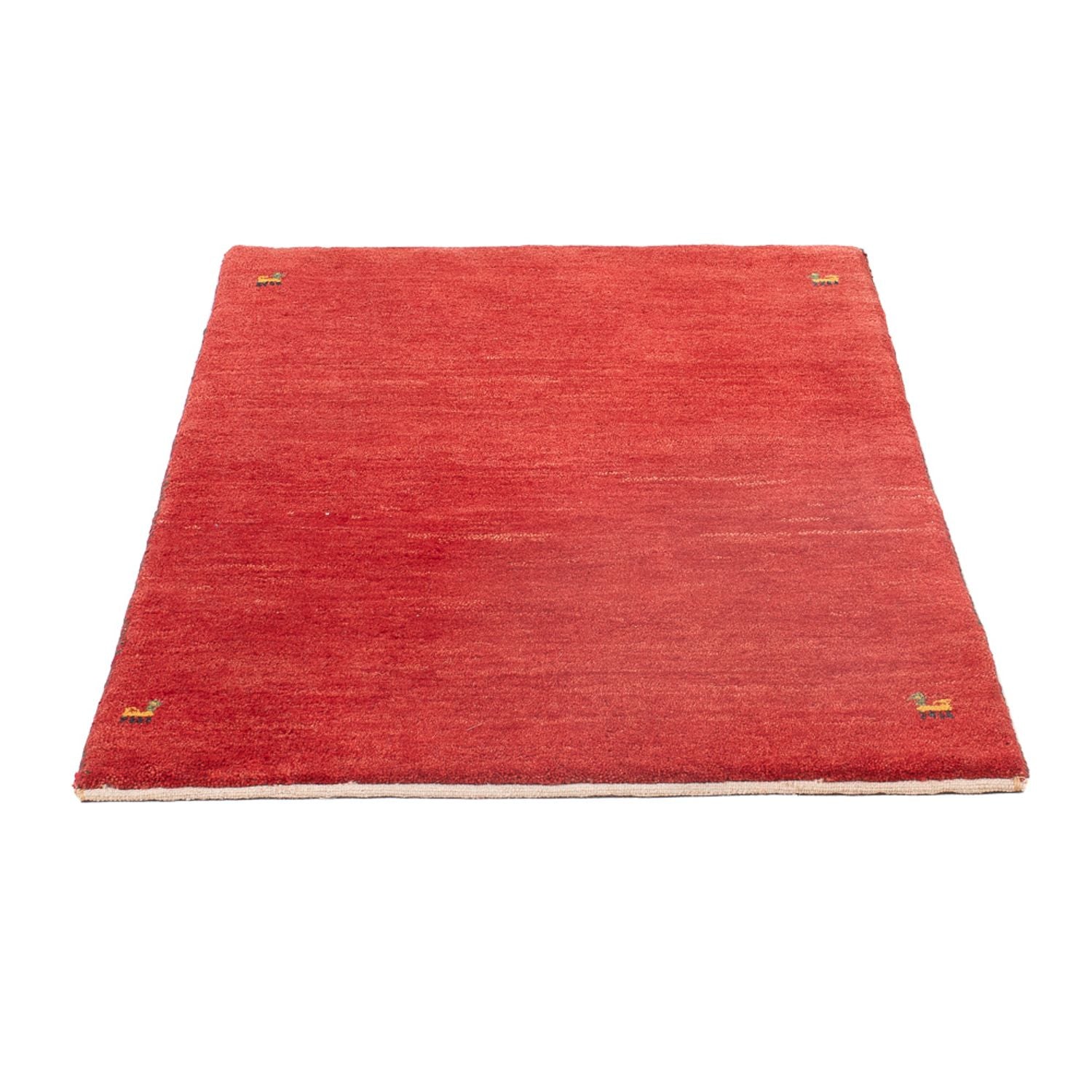 Gabbeh Teppich - Perser - 123 x 76 cm - rot
