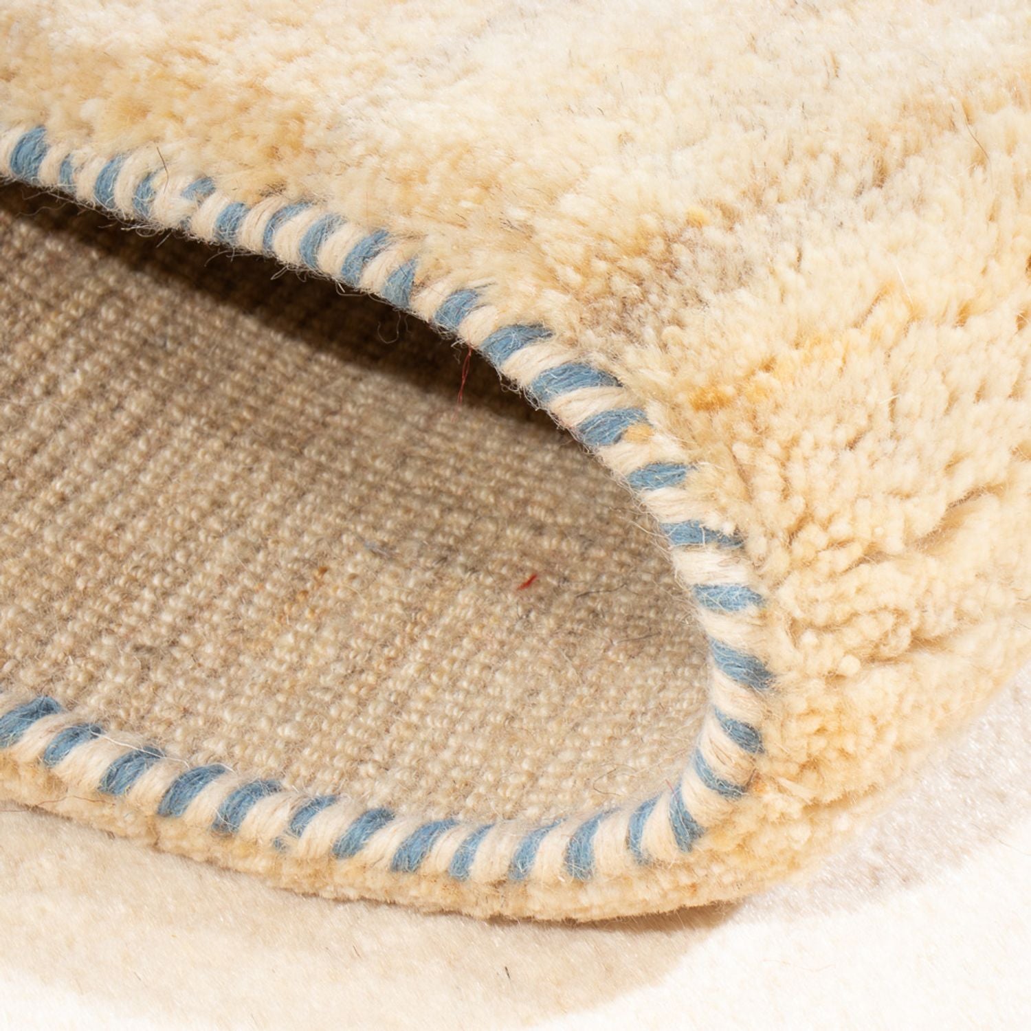 Läufer Gabbeh - Perser - 193 x 83 cm - naturweiß