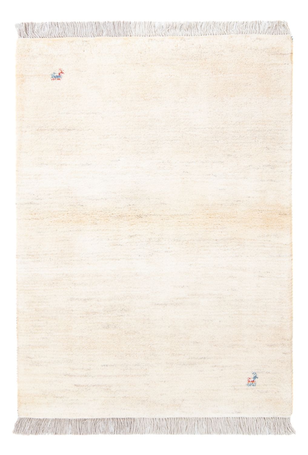 Gabbeh Teppich - Perser - 150 x 97 cm - naturweiß