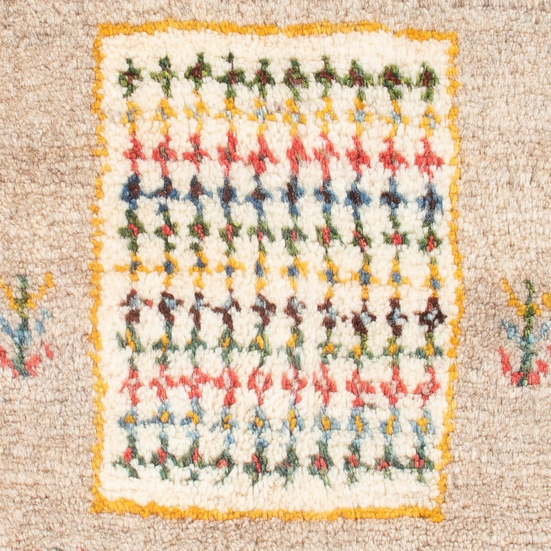 Gabbeh Teppich - Perser - 60 x 40 cm - mehrfarbig