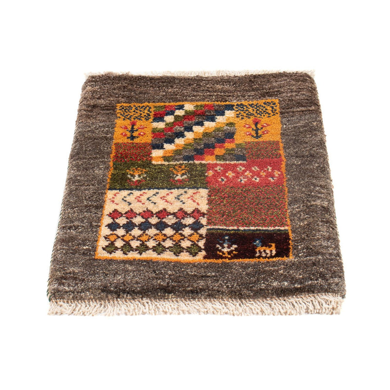 Gabbeh Teppich - Perser - 60 x 40 cm - mehrfarbig