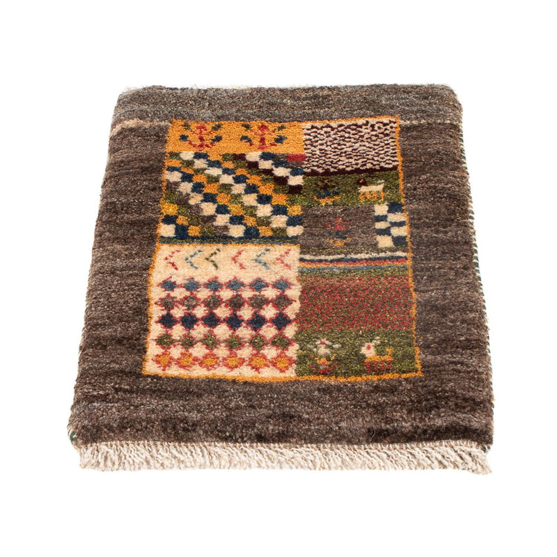 Gabbeh Teppich - Perser - 60 x 40 cm - mehrfarbig