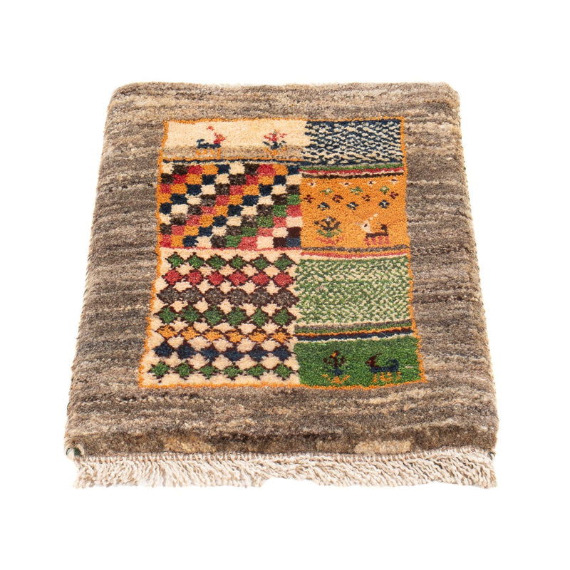 Gabbeh Teppich - Perser - 60 x 40 cm - mehrfarbig