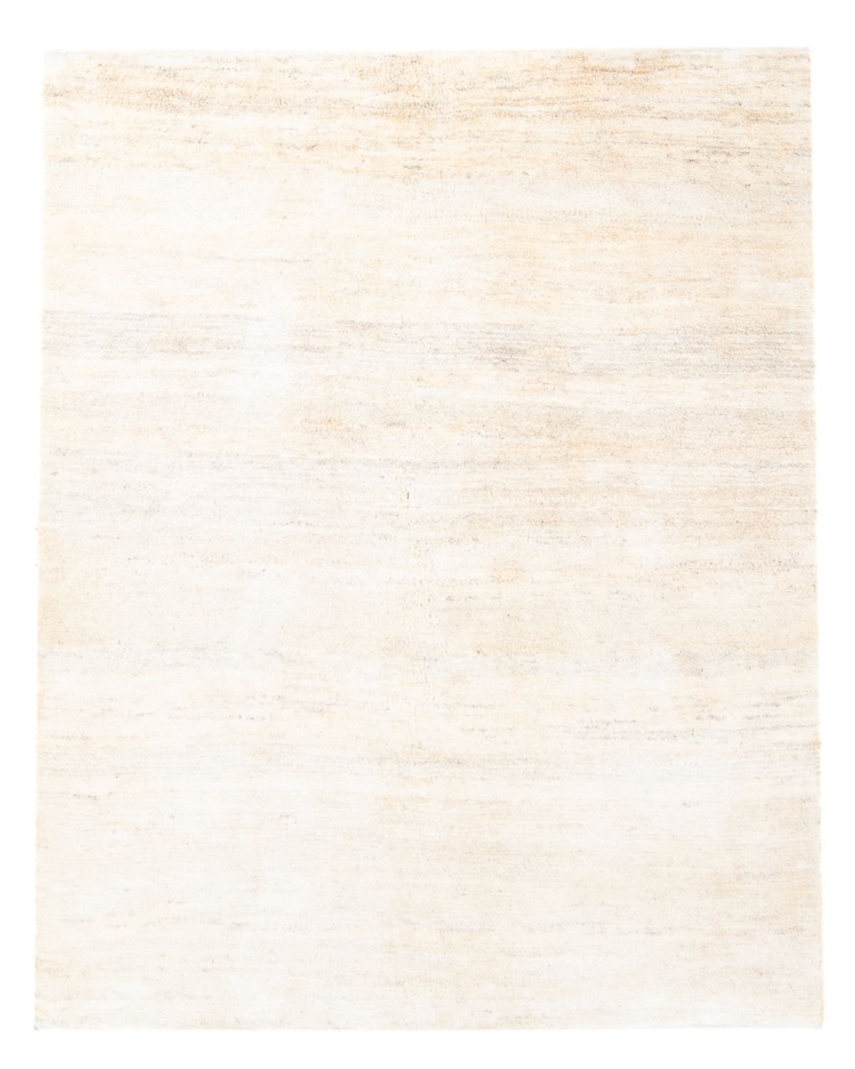 Gabbeh Teppich - Perser - 196 x 156 cm - naturweiß