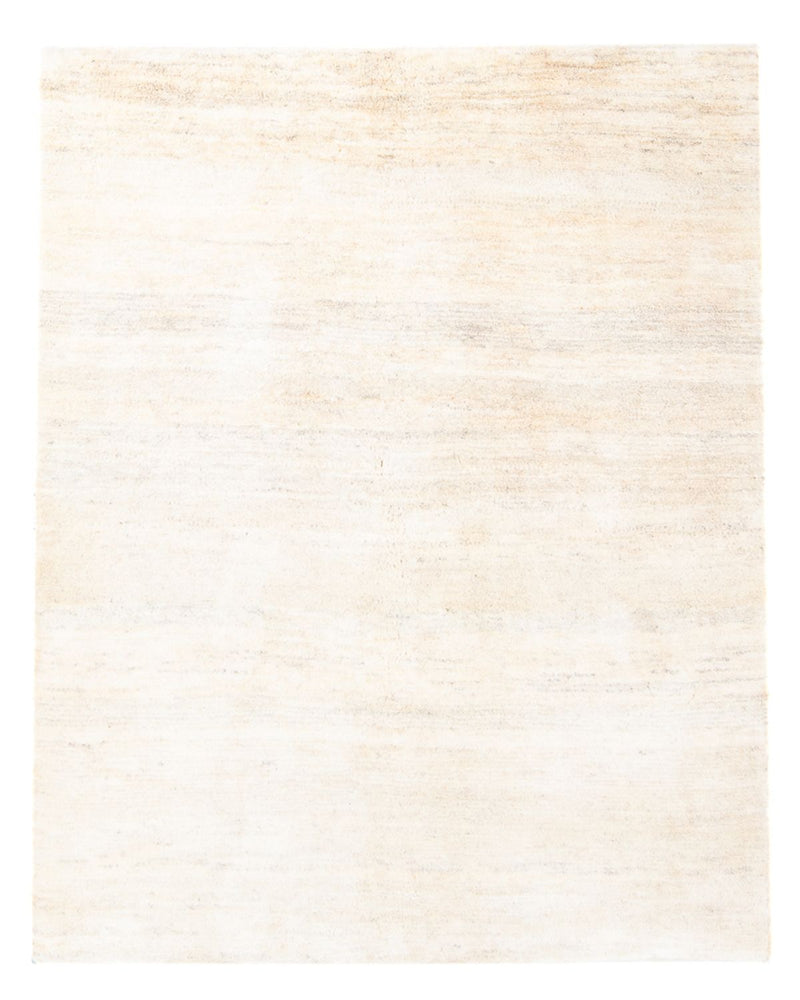 Gabbeh Teppich - Perser - 196 x 156 cm - naturweiß