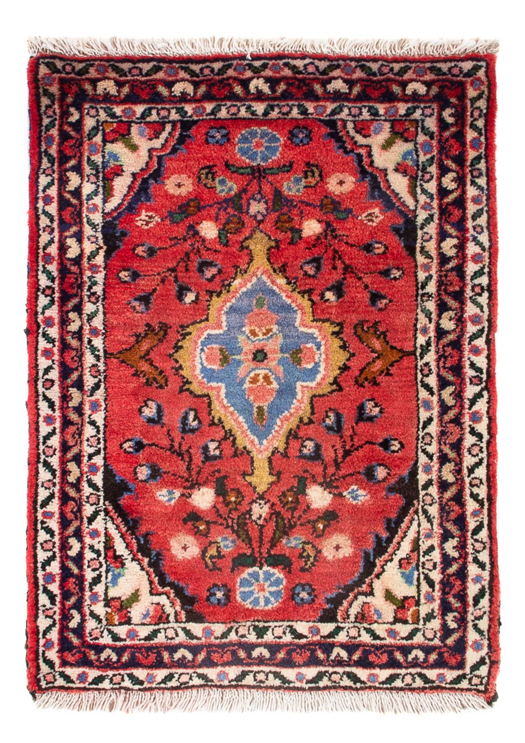 Perserteppich - Nomadic - 60 x 45 cm - rot