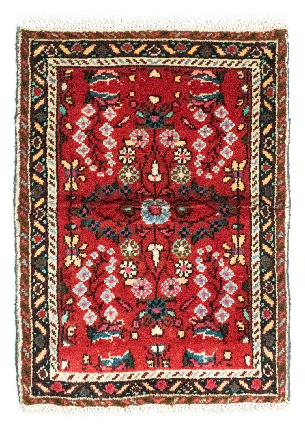 Perserteppich - Nomadic 70 x 50 cm - rot