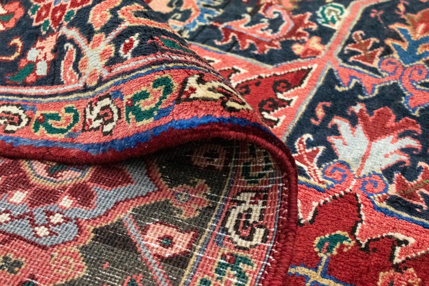 Perserteppich - Nomadic 390 x 305 cm - rot