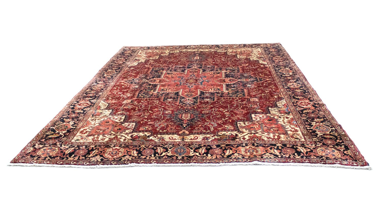 Perserteppich - Nomadic 390 x 305 cm - rot