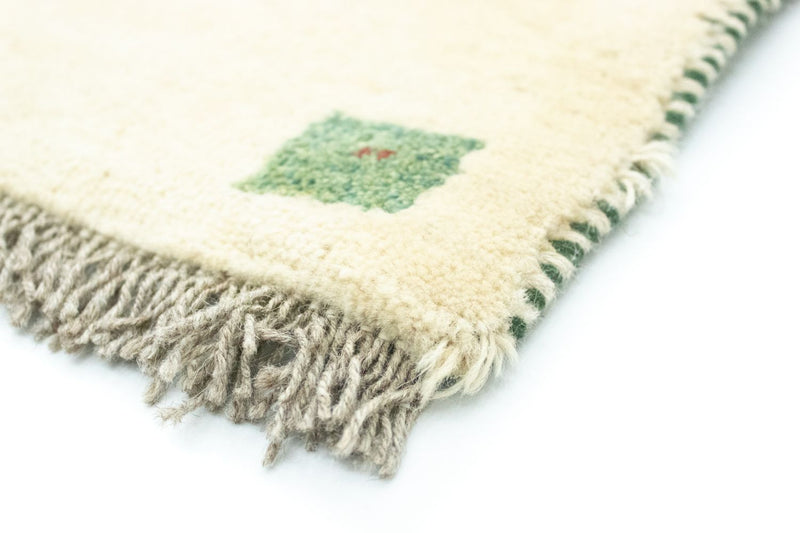 Gabbeh Teppich - Perser 60 x 40 cm - beige