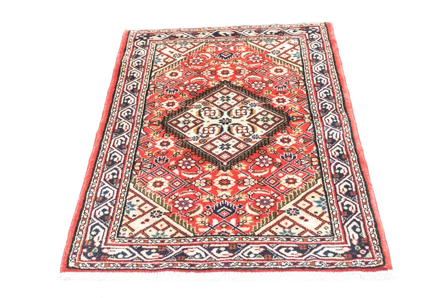 Perserteppich - Nomadic 120 x 83 cm - rot