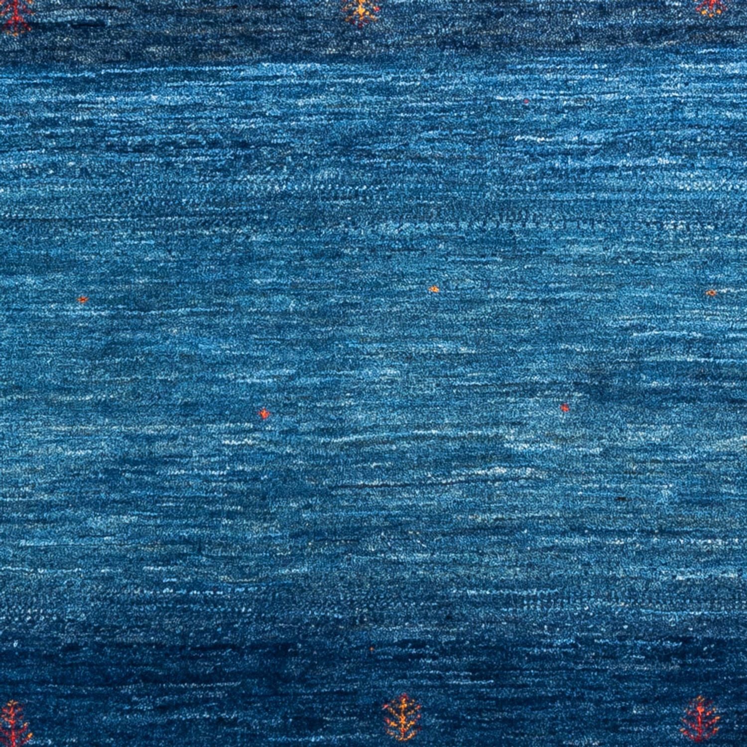 Gabbeh Teppich - Loribaft Perser - 162 x 120 cm - blau