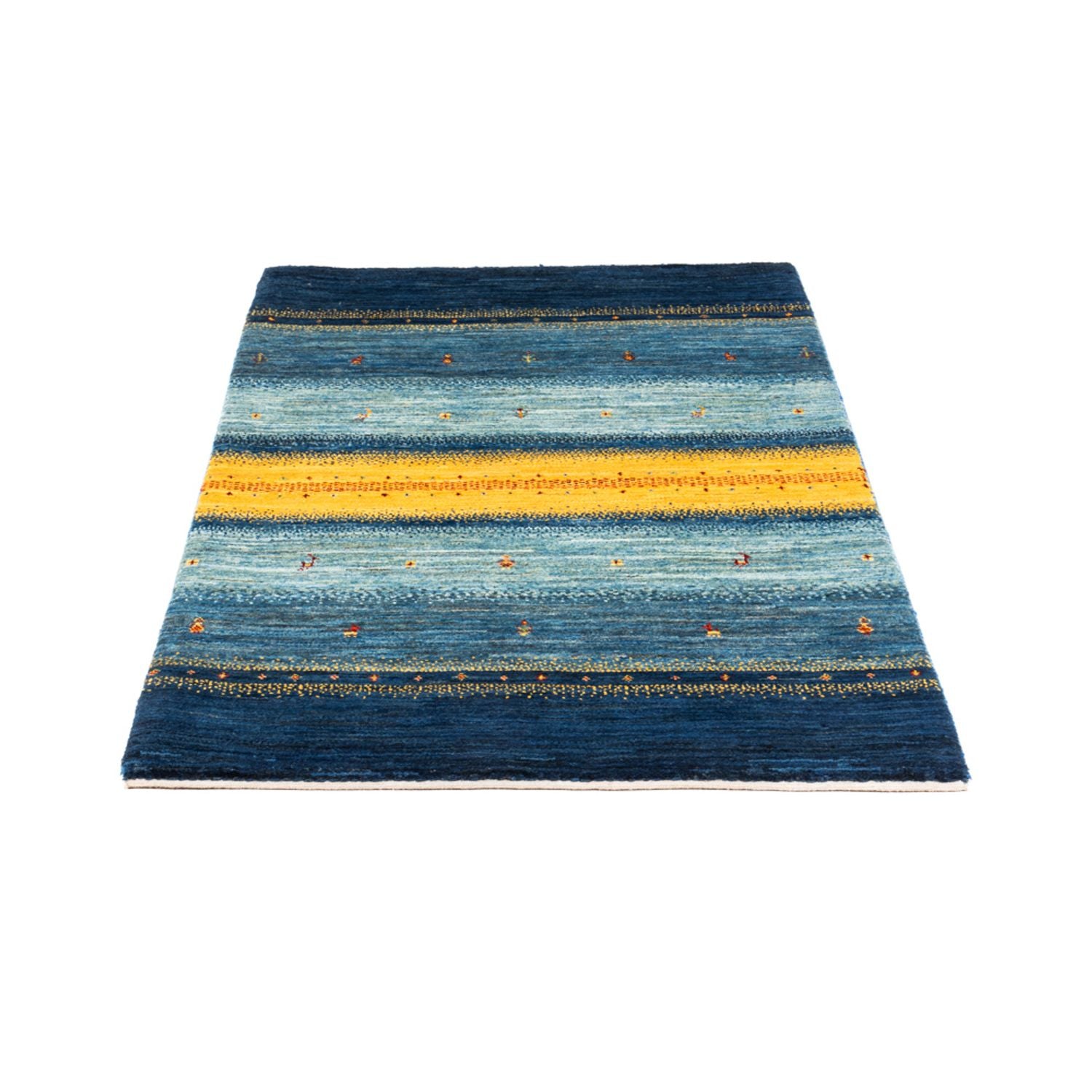Gabbeh Teppich - Loribaft Perser - Royal - 141 x 87 cm - mehrfarbig