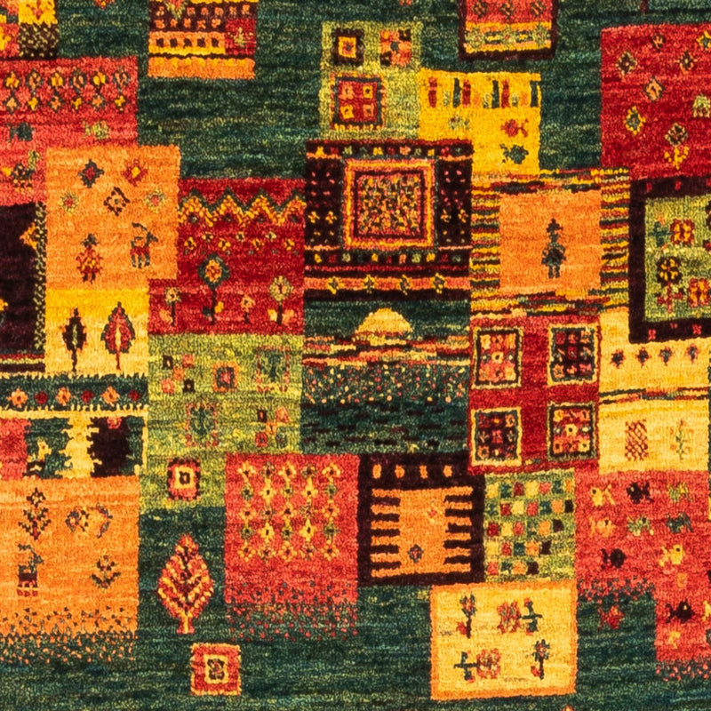 Gabbeh Teppich - Loribaft Perser - Royal - 137 x 84 cm - mehrfarbig