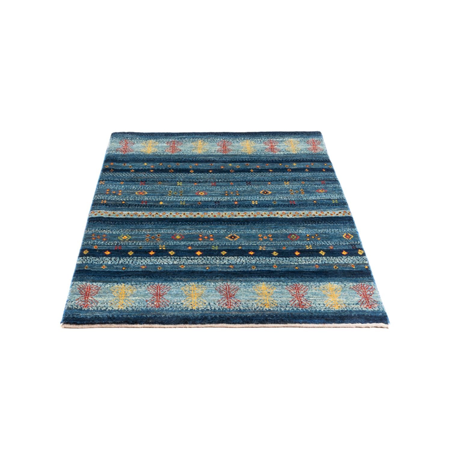 Gabbeh Teppich - Loribaft Perser - Royal - 129 x 84 cm - mehrfarbig