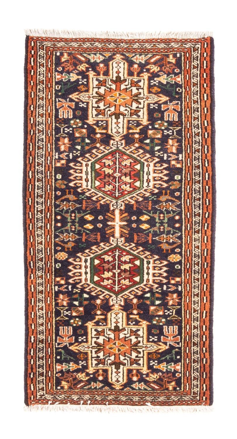 Perserteppich - Nomadic - 138 x 73 cm - rot