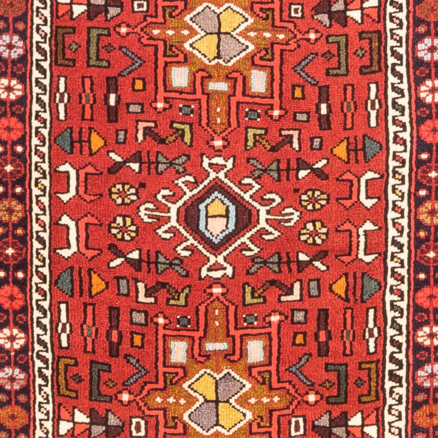 Läufer Perser - Nomadic - 374 x 76 cm - rot