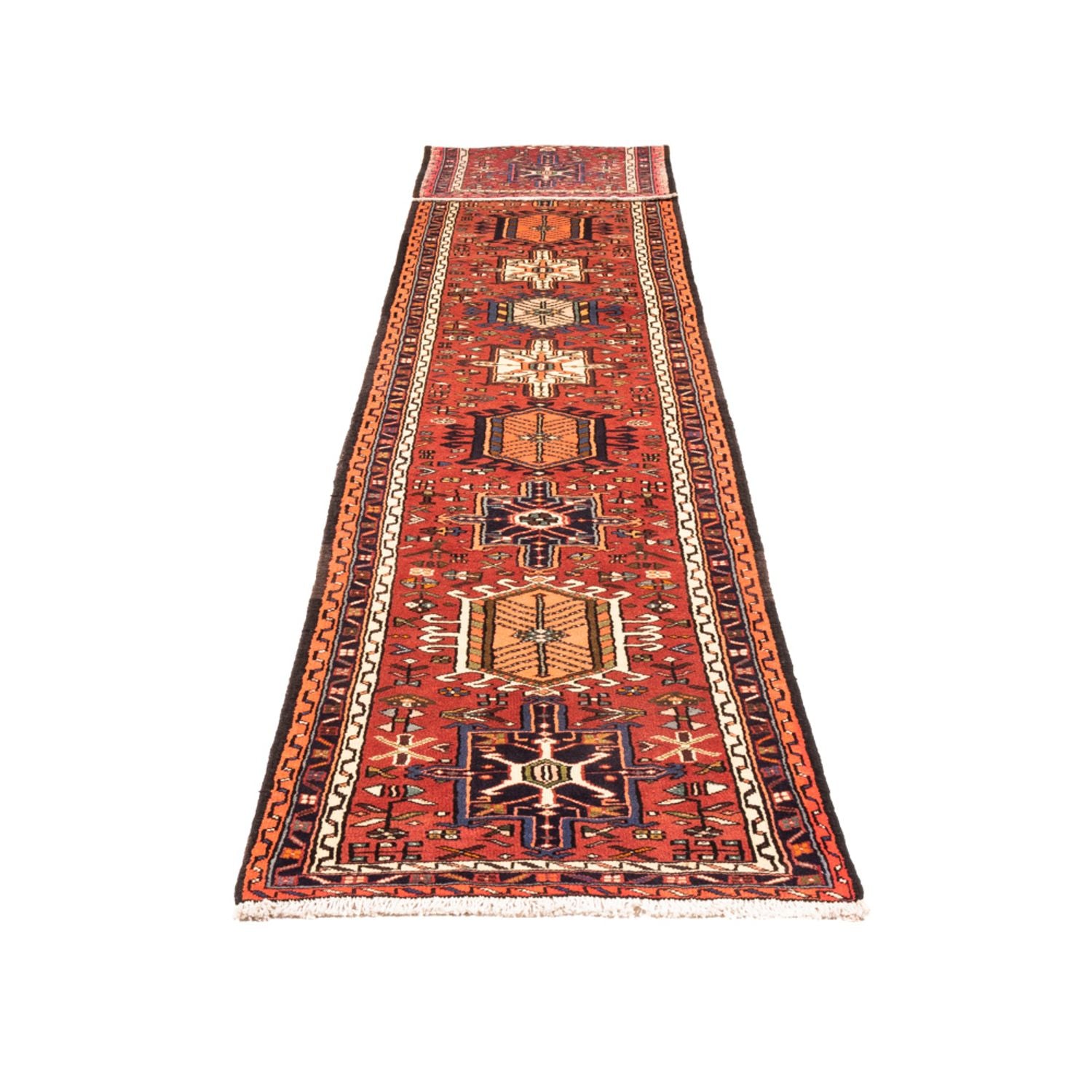 Läufer Perser - Nomadic - 406 x 73 cm - rot
