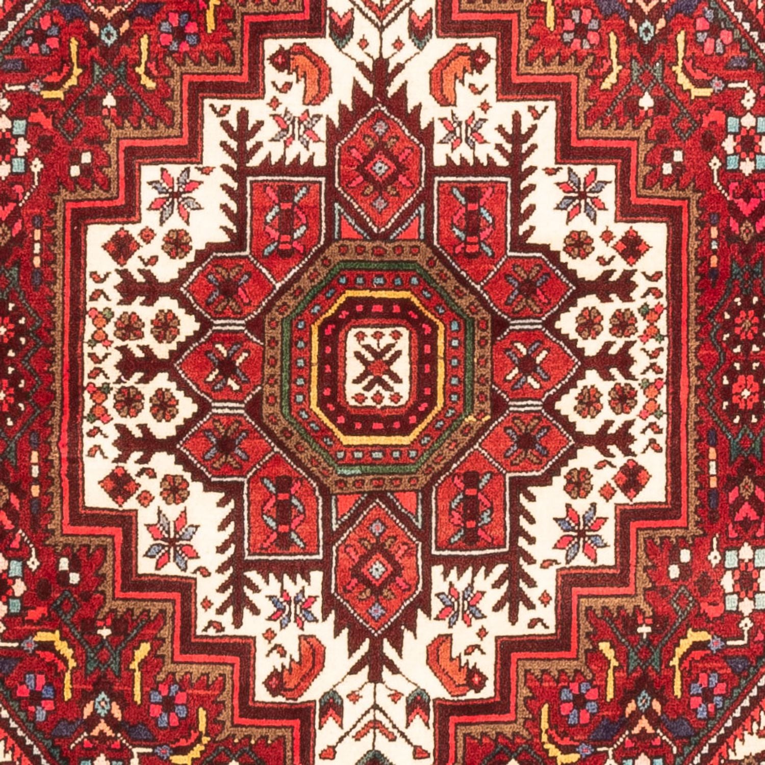 Perserteppich - Nomadic - 144 x 100 cm - rot