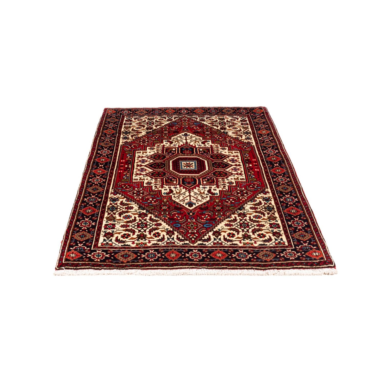 Perserteppich - Nomadic - 156 x 107 cm - rot