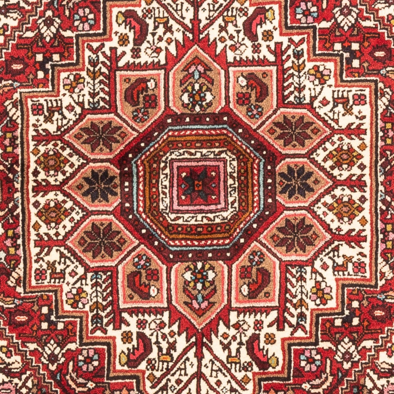 Perserteppich - Nomadic - 152 x 100 cm - beige