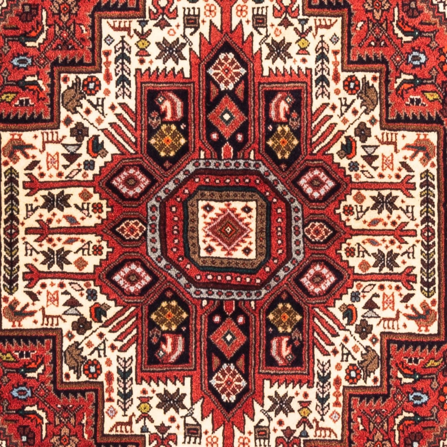 Perserteppich - Nomadic - 159 x 105 cm - beige