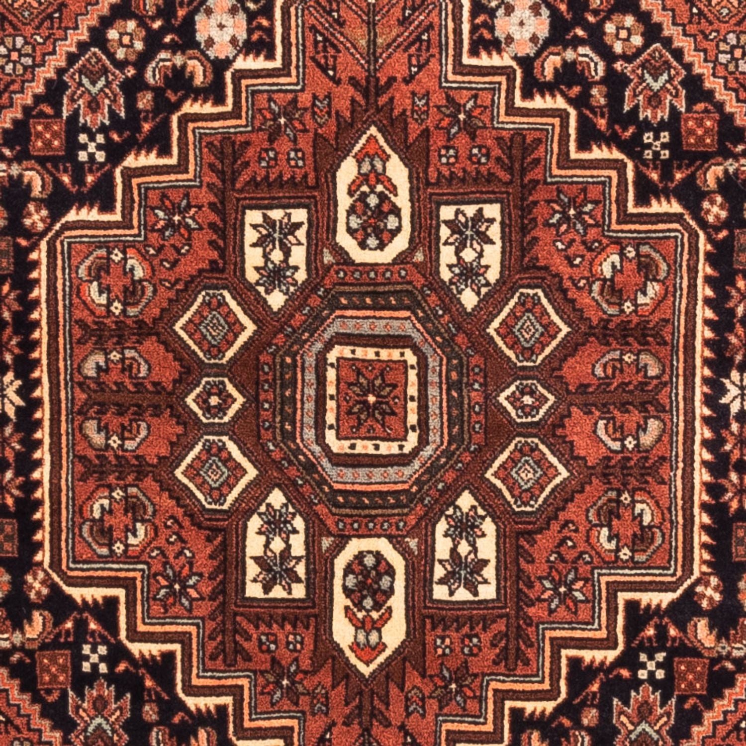 Perserteppich - Nomadic - 138 x 94 cm - rost