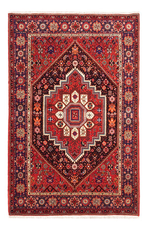 Perserteppich - Nomadic - 152 x 100 cm - rot