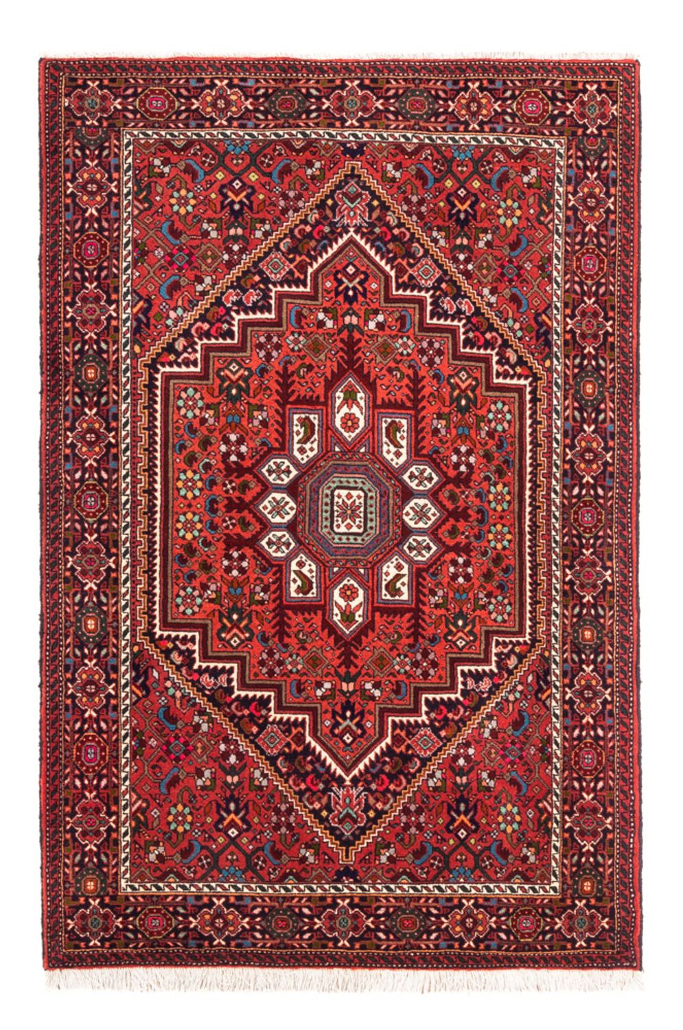 Perserteppich - Nomadic - 150 x 100 cm - rot