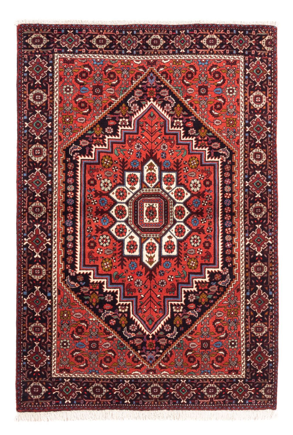 Perserteppich - Nomadic - 145 x 100 cm - rot