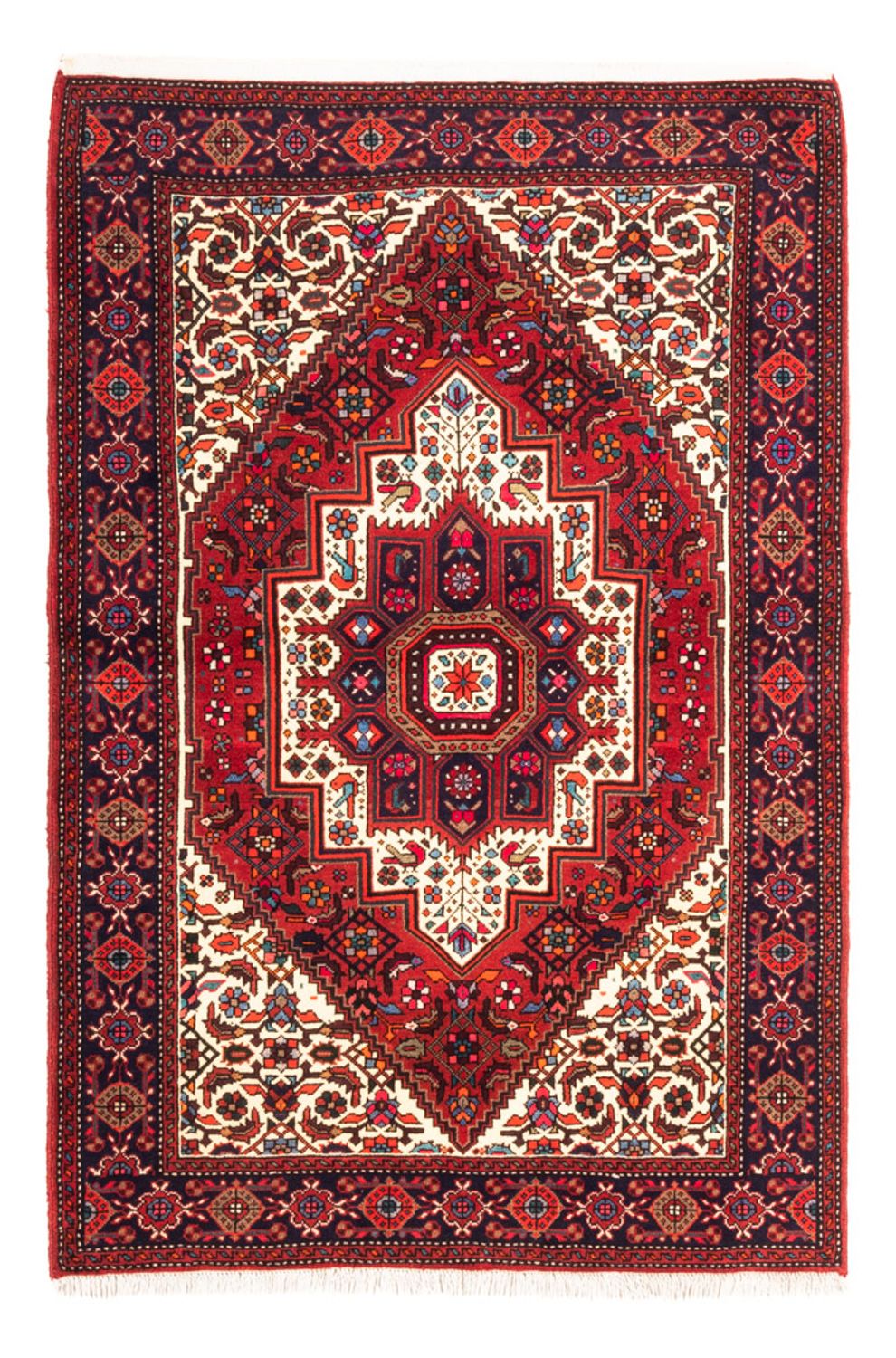 Perserteppich - Nomadic - 148 x 100 cm - rot