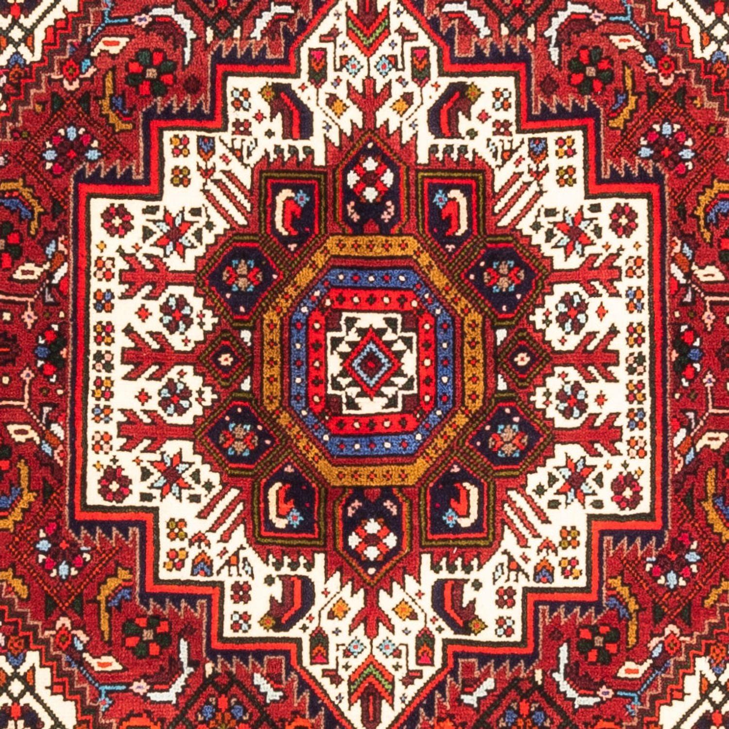 Perserteppich - Nomadic - 147 x 97 cm - rot