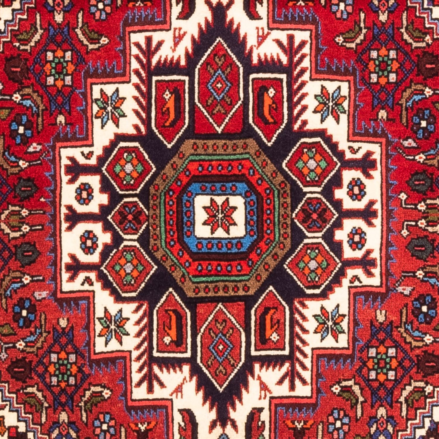 Perserteppich - Nomadic - 148 x 100 cm - rot