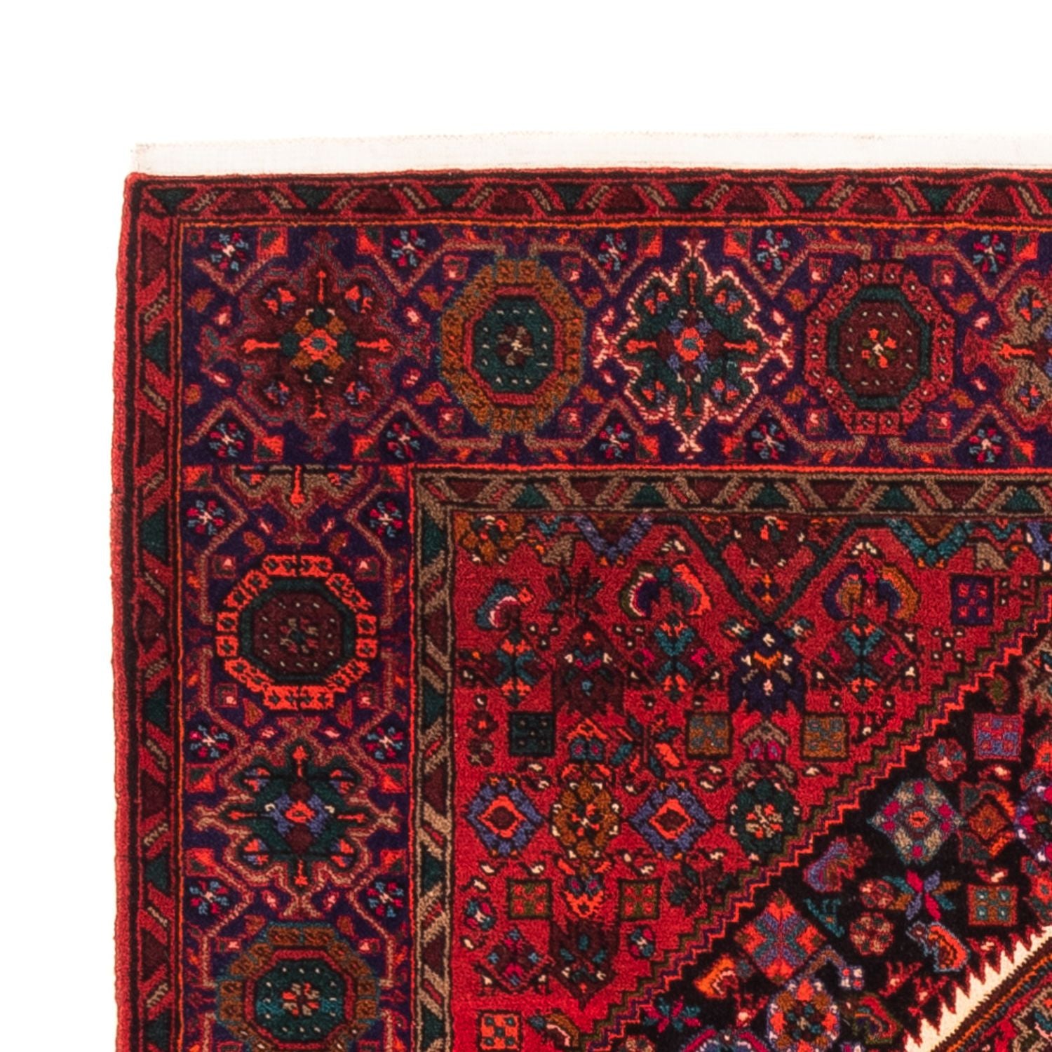 Perserteppich - Nomadic - 155 x 101 cm - rot