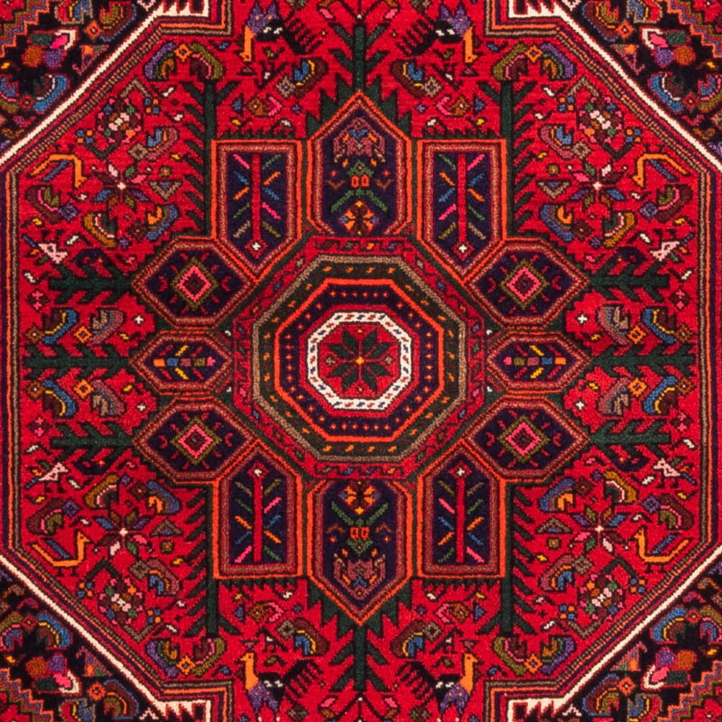 Perserteppich - Nomadic - 144 x 100 cm - rot