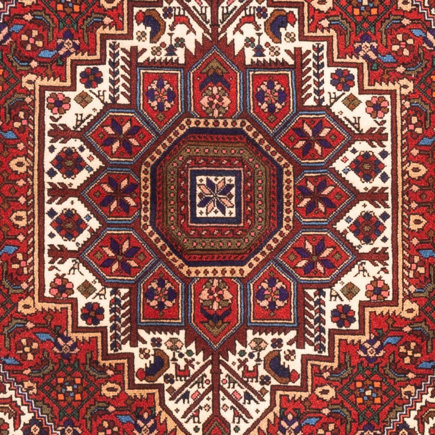 Perserteppich - Nomadic - 148 x 98 cm - rot