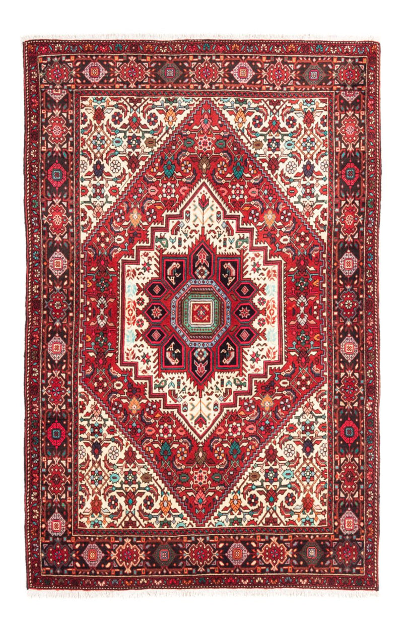 Perserteppich - Nomadic - 152 x 102 cm - rot