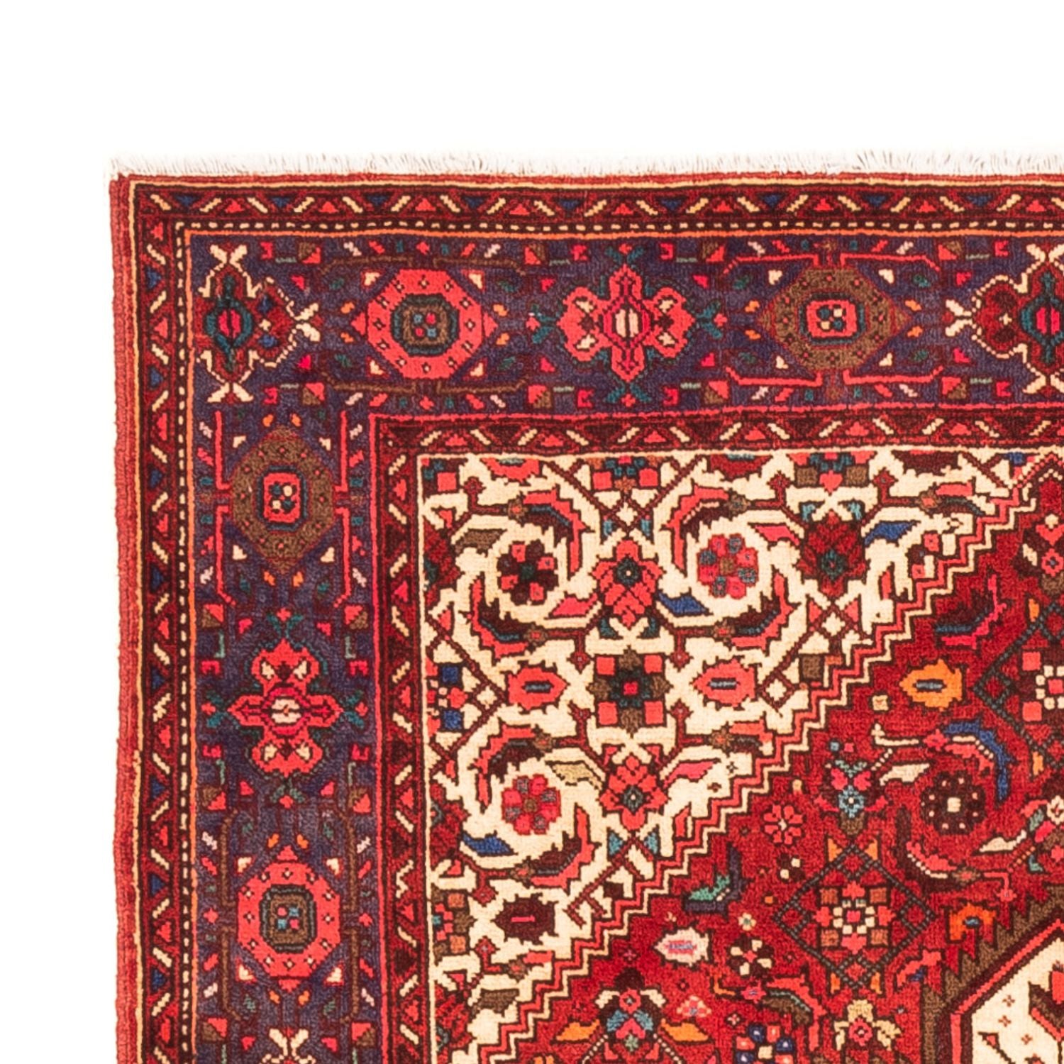 Perserteppich - Nomadic - 146 x 100 cm - rot