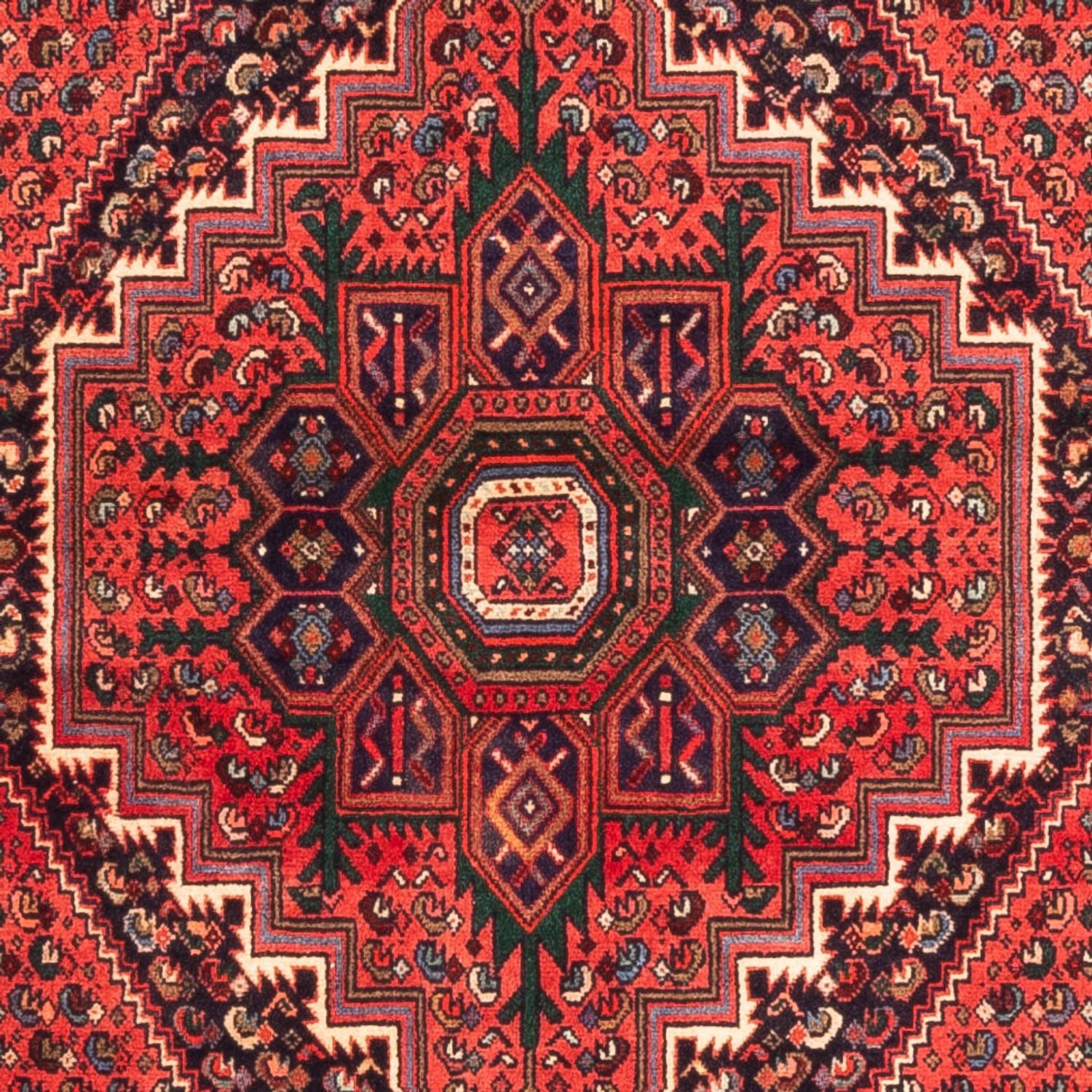 Perserteppich - Nomadic - 148 x 100 cm - rot