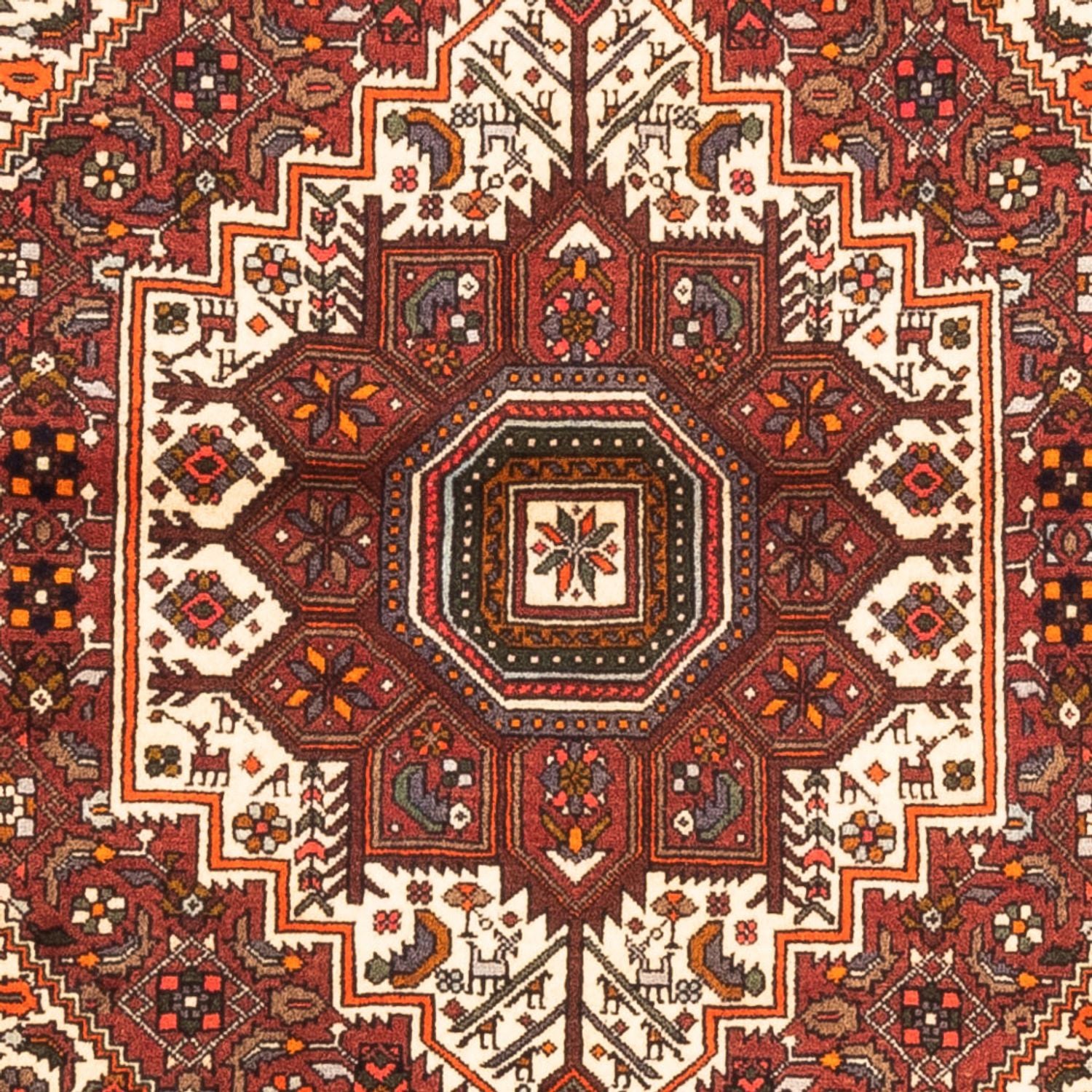 Perserteppich - Nomadic - 149 x 100 cm - rot